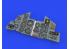 Eduard kit d'amelioration avion Löök 644166 Sukhoi Su-25 Zvezda 1/48