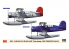 Hasegawa maquette avion 02394 Hydravion SOC-3 Seagull Machine embarquée sur l'USS Pennsylvania 2kits inclus 1/72