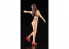 Hasegawa maquette figurine 52317 Sculpture Beauté n ° 02 "Furimuki" 1/20