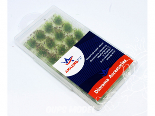AmazingART 12312 Grosses Touffes d'herbe fleurie de 13mm