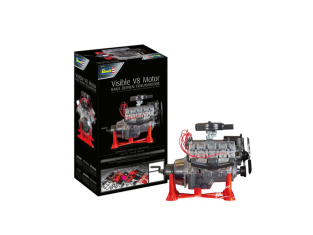 Revell maquette voiture 00460 Moteur V8 Transparent 1/4