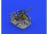 Eduard kit d'amelioration brassin Print 653008 5"/25 Caliber gun Mk.10 1/350