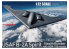 Modelcollect maquette avion UA72214 Bombardier furtif B-2A Spirit de l'USAF avec missile AGM-158 1/72