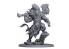 Yedharo Models figurine résine 0460 Zodiaque Lion echelle 70mm