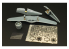 Brengun kit d'amelioration avion BRL144173 Fiat G.50 kit pour kit Mark I 1/144