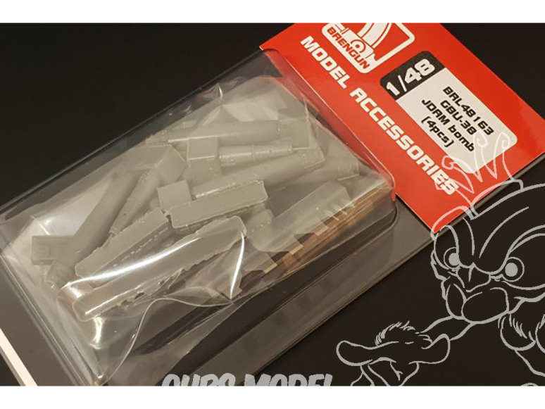 Brengun kit d'amelioration avion BRL48163 Bombe GBU-38 JDAM 500 lb 1/48