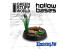 Green Stuff 508269 Socles en plastique noir avec CREUX Rond 40mm