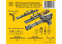 CMK kit resine 4454 Ensemble de mise à niveau du sous-système d'armement M35 pour AH-1G Cobra kit Special Hobby 1/48