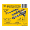 CMK kit resine 4454 Ensemble de mise &agrave; niveau du sous-syst&egrave;me d'armement M35 pour AH-1G Cobra kit Special Hobby 1/48