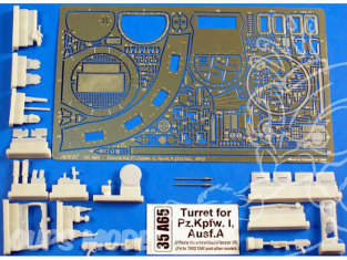 Aber 35A065 Tourelle pour Pzkpfw I Ausf A 1/35