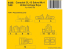 CMK kit resine 4446 Baies de train d'atterrissage Canadair CL-13 Sabre Mk.4 kit Airfix 1/48