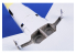 CMK kit resine 4446 Baies de train d'atterrissage Canadair CL-13 Sabre Mk.4 kit Airfix 1/48