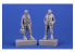 Cmk figurine F72378 Pilote et Navigateur d'un Mosquito 1/72