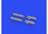 Eduard kit d'amelioration brassin Big SIN64891 Set amélioration Sopwith Camel moteur Le Rhone Eduard 1/48