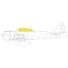 Eduard Express Mask EX899 A6M3 Zero TFace Eduard 1/48