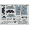 EDUARD photodecoupe avion FE1310 Zoom am&eacute;lioration Sukhoi Su-30SM Great Wall Hobby 1/48