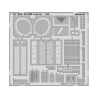 EDUARD photodecoupe h&eacute;licopt&egrave;re 481088 Ext&eacute;rieur Mi-35M Zvezda 1/48