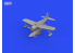 Eduard kit d'amelioration brassin Print 653009 OS2U-3 Kingfisher 1/350OS2U-3 Kingfisher 1/32