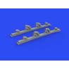 Eduard kit d'amelioration brassin print 632182 Pipes d'&eacute;chappement Yak-9T Icm 1/32