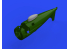 Eduard kit d'amelioration avion brassin Print 648756 Réservoir largable ventral 42gal F4F Eduard 1/48