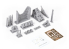 Eduard kit d'amelioration avion brassin Print 648790 Nose gun bay P-38J Tamiya 1/48