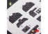 Kelik Decals 3D K48013 Décalques 3D intérieurs F-82 (F,G) Twin Mustang pour kit Modelsvit 1/48