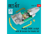 ResKit kit d'amelioration Avion RSU48-0142 Cockpit Mirage 2000C avec décalcomanies 3D pour kit Kinetic 1/48