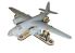 Laser Model Graver BB-17 mini gabarit de construction et de transport d'avions à l'échelle 1:72