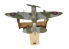 Laser Model Graver BB-43 Mini gabarit de construction d'avion 1:72