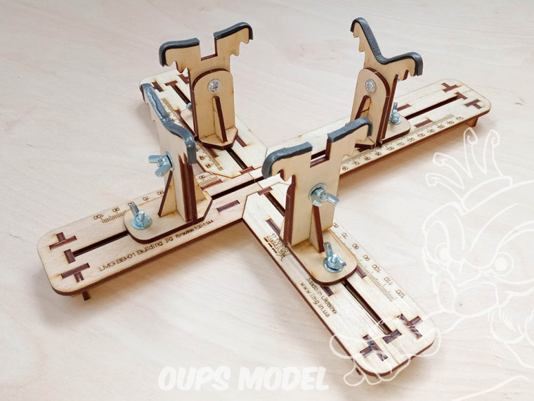 Laser Model Graver BB-44 gabarit de construction d'avion pour les échelles 1:144 a 1:32