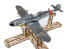 Laser Model Graver BB-44 gabarit de construction d'avion pour les échelles 1:144 a 1:32