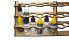 Laser Model Graver WO-07 Module mural pour 60 pots de peintures d'un diamètre de 25 mm