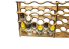 Laser Model Graver WO-07 Module mural pour 60 pots de peintures d'un diamètre de 25 mm