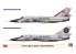 HASEGAWA maquette avion 02402 F-106A Delta Dart "Bicentenaire" inclus 2 kits 1/72