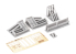 Eduard kit d'amelioration avion brassin Print 648793 Gun bays F4F-3 Eduard 1/48
