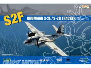Kinetic maquette avion K48024 S-2E/S-2G TRACKER 1/48