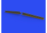 Eduard kit d'amelioration avion brassin Print 648794 Volets d'atterrissage F4F-3 Eduard 1/48