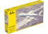 HELLER maquette avion 80459 Boeing 747 Air France 1/125