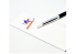 AmazingART 16433 BROSSE EN CAOUTCHOUC POUR L'APPLICATION DE PTE TETE CIRCULAIRE INCURVEE