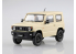 Aoshima maquette voiture 57797 Suzuki Jimny Chiffon Ivory metallic SNAP KIT 1/32