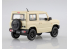 Aoshima maquette voiture 57797 Suzuki Jimny Chiffon Ivory metallic SNAP KIT 1/32