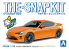 Aoshima maquette voiture 54192 Toyota GT86 Orange Metallic SNAP KIT 1/32