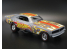 Polar Lights maquette voiture 988 DODGE CHARGER FUNNY CAR HOT WHEELS 1969 1/25