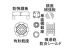 Fine Molds kit d'amélioration AM-48 Ensemble d'accessoires de mitrailleuse anti-aérienne de la marine japonaise 1/700