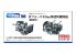Fine Molds kit d'amélioration WA32 Mitrailleuse quadruple Bofors 40 mma vec bouclier 1/700