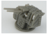 Fine Molds kit d'amélioration WA13 Canon à grand angle Type 89 12,7 cm 1/700