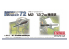 Fine Molds kit d'amélioration NA13 Mitrailleuse M2 de l'armée américaine (12,7 mm) 1/72
