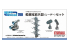 Fine Molds kit d'amélioration WA14 Ensemble d'antennes radar IJN 1/700