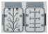 Fine Molds kit d'amélioration WZ7 Mitrailleuse triple type 96 25 mm 1/350