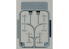 Fine Molds kit d'amélioration NC4 Ceinture de sécurité de la Seconde Guerre mondiale pour les avions militaires américains 1/48